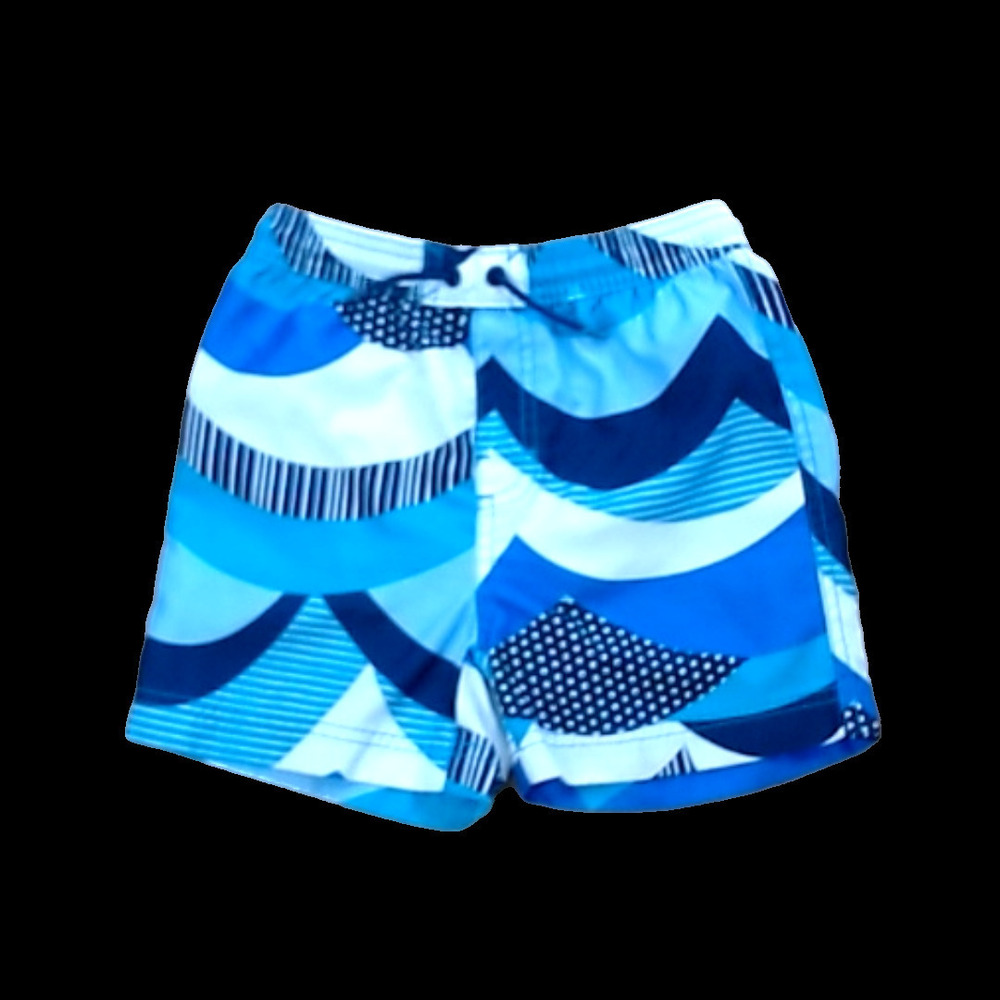 Tea Collection Boys Blue | Wave Designs Trunks size: 4T